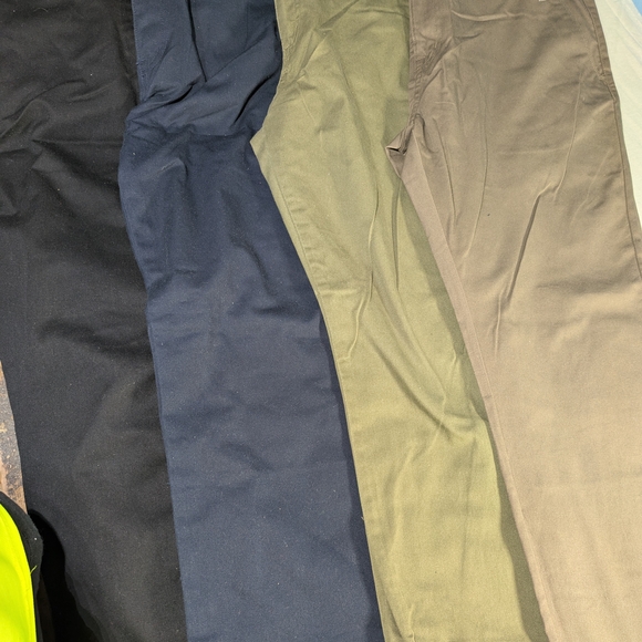 Volcom Men's Pants - Black, Navy, Olive, and Brown 38x32 Lot - Picture 3 of 9